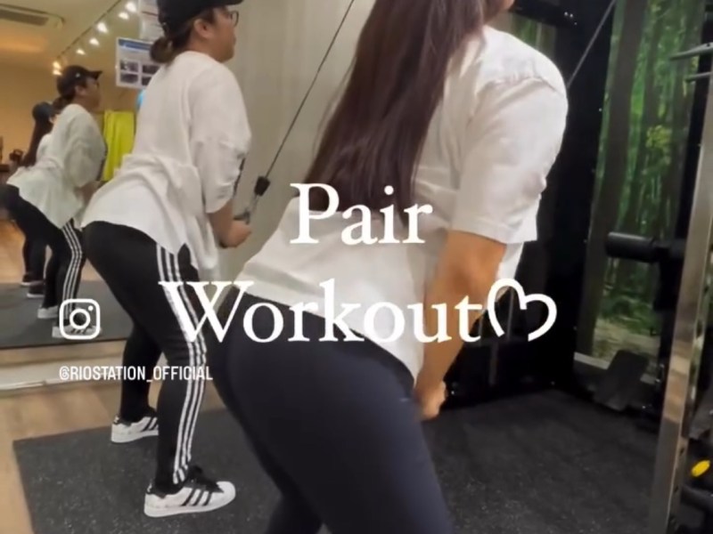 楽しさ2倍！辛さと料金は半分このペアトレーニング👯‍♀️ᡣ𐭩